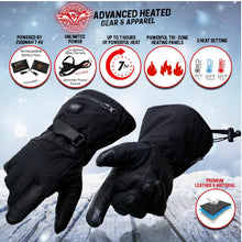 Load image into Gallery viewer, Milwaukee Leather Xelements Motorcycle  Heated Gloves