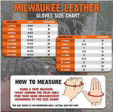 Load image into Gallery viewer, Milwaukee Leather Xelements Motorcycle  Heated Gloves