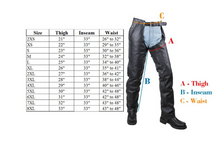 Load image into Gallery viewer, Distressed Brown Leather Motorcycle Chaps