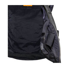 Load image into Gallery viewer, Men Tactical Cowhide Leather Vest with 3 Adjustable Straps