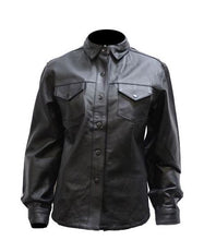 Load image into Gallery viewer, Ladies Leather Shirt