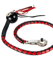 Load image into Gallery viewer, 8 Ball Leather Get Back Whip