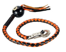 Load image into Gallery viewer, 8 Ball Leather Get Back Whip