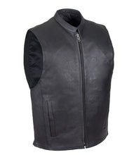 Load image into Gallery viewer, Low Collar Motorcycle Club Vest