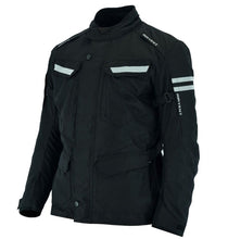 Load image into Gallery viewer, Textile Motorcycle Jacket with Removable Armor