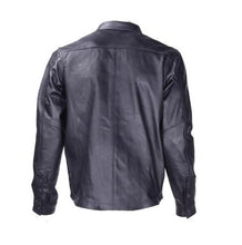 Load image into Gallery viewer, Men Leather Shirt
