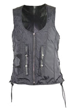 Load image into Gallery viewer, Naked Leather Corset Style Vest