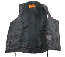 Load image into Gallery viewer, Naked Leather Corset Style Vest