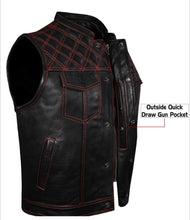 Load image into Gallery viewer, Men’s Club Vest Red Thread
